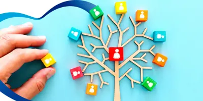 Crea un árbol genealógico creativo en familia