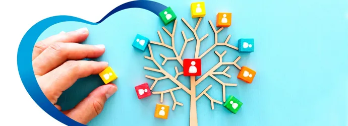 Crea un árbol genealógico en familia